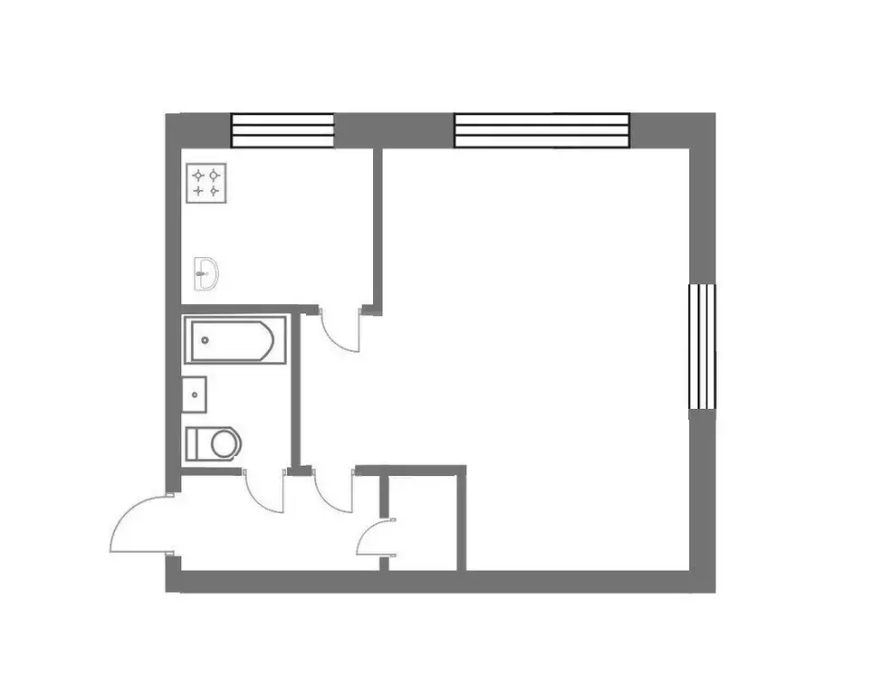 Продаётся 1-к квартира, 39 м - Фото 0