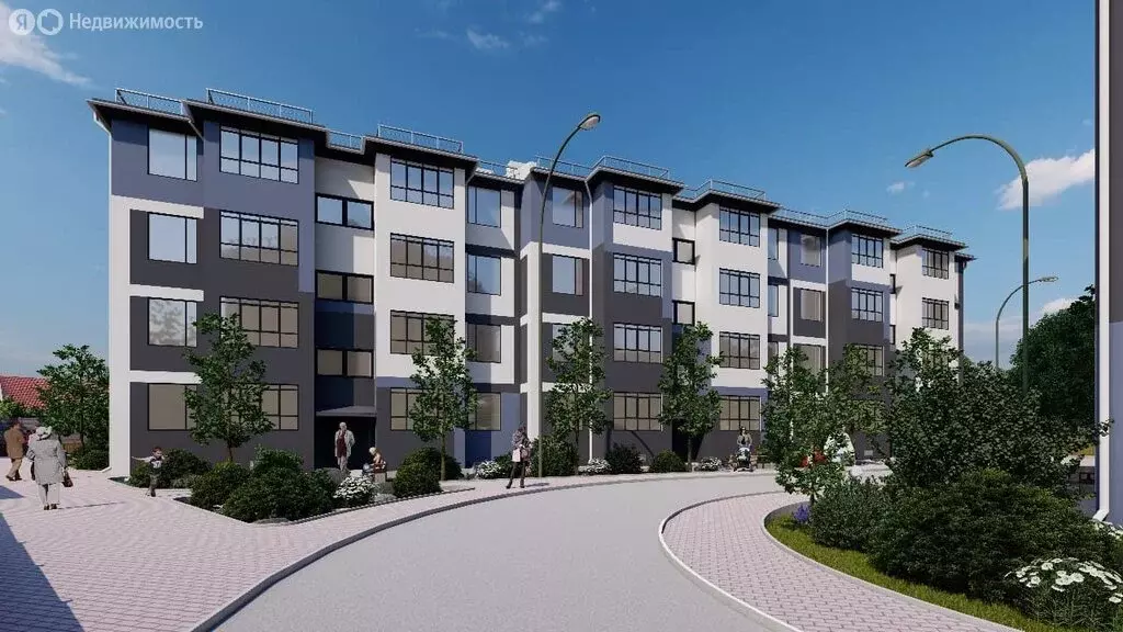 1-комнатная квартира: Симферопольский район, село Перово (36.81 м) - Фото 2