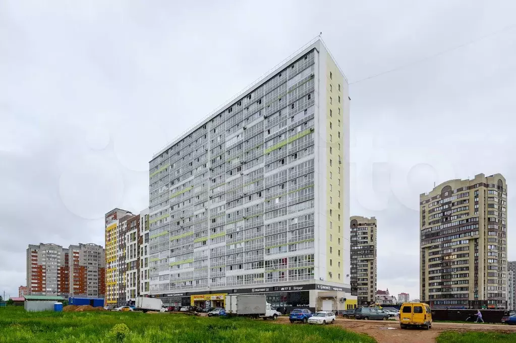 1-к. квартира, 36,1 м, 12/18 эт. - Фото 1