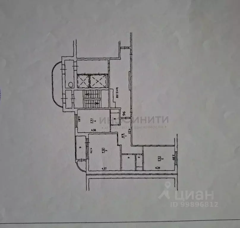 2-к кв. Московская область, Балашиха Балашихинское ш., 18 (59.3 м) - Фото 1