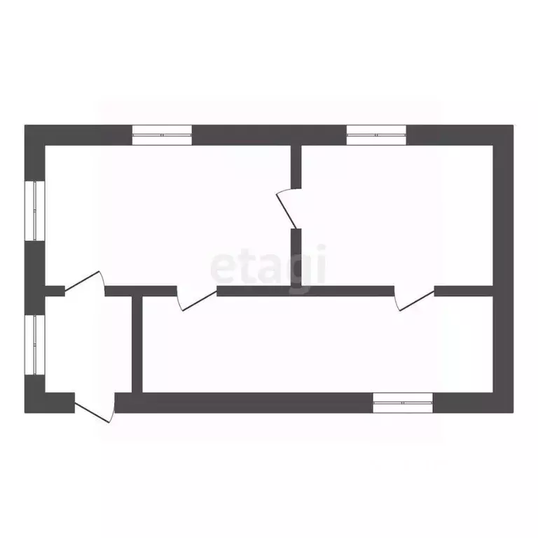 Дом в Челябинская область, пос. Увельский ул. Горького, 35А (58 м) - Фото 2