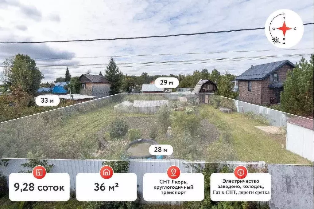 Дом в Тюменская область, Тюмень Якорь садовое товарищество, ул. ... - Фото 1