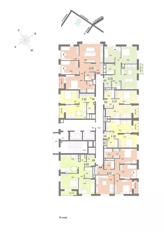 1-комнатная квартира: Екатеринбург, улица Шаумяна, 77 (41.1 м) - Фото 1