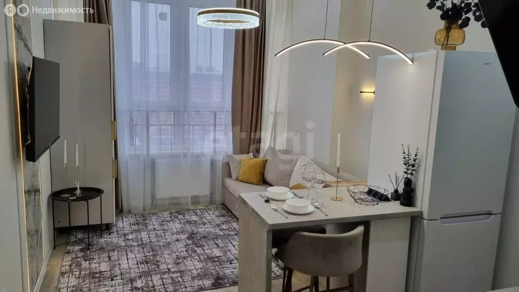Квартира-студия: Краснодар, улица Константина Гондаря, 103 (20 м) - Фото 1