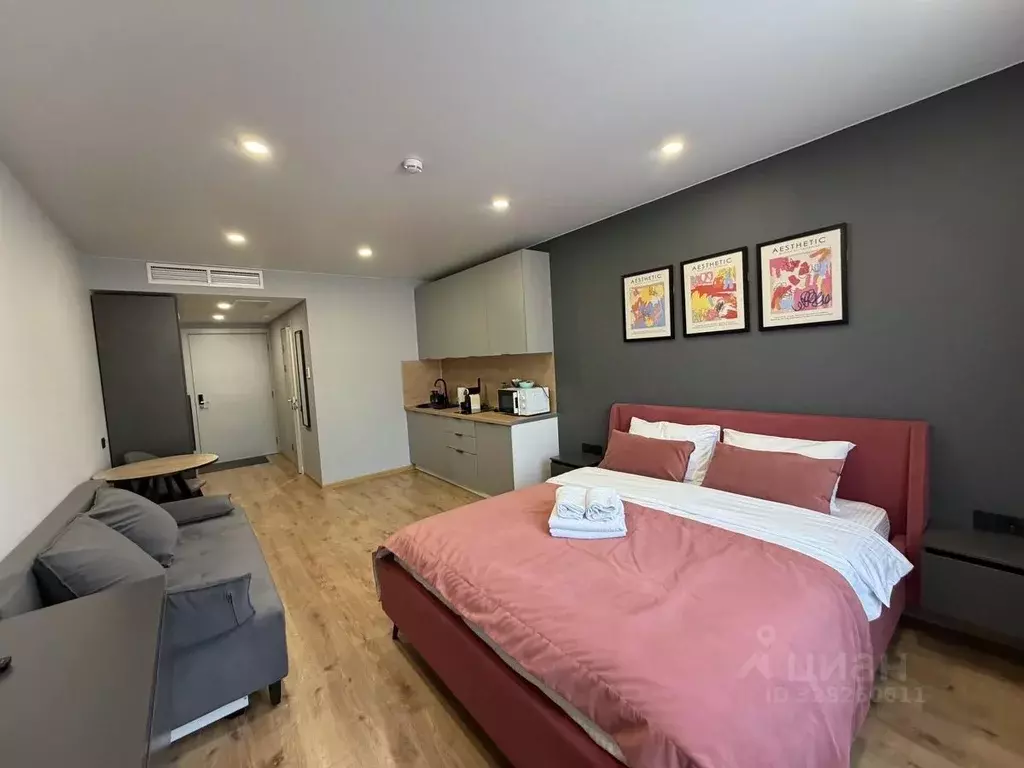 Студия Санкт-Петербург Киевская ул., 5к6 (27.8 м) - Фото 2