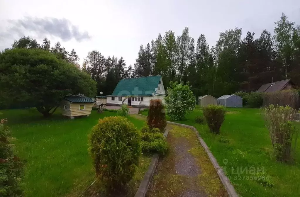 Дом в Ленинградская область, Киришский район, Будогощское городское ... - Фото 1