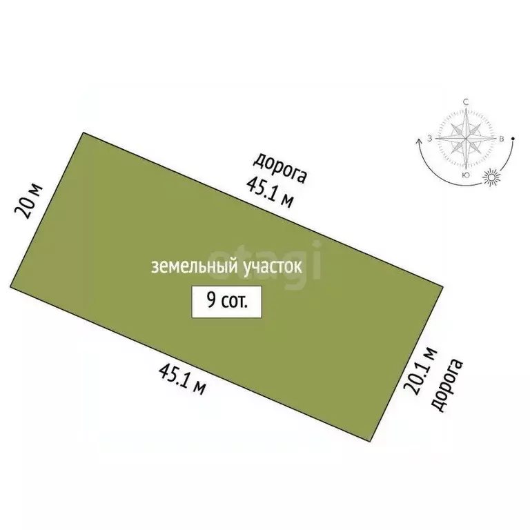 Участок в Ханты-Мансийский АО, Ханты-Мансийск Дружба СОТ,  (9.0 сот.) - Фото 1