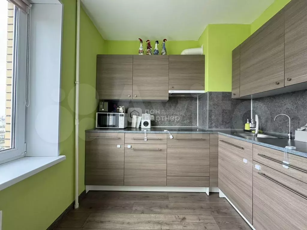1-к. квартира, 34,4 м, 23/27 эт. - Фото 1