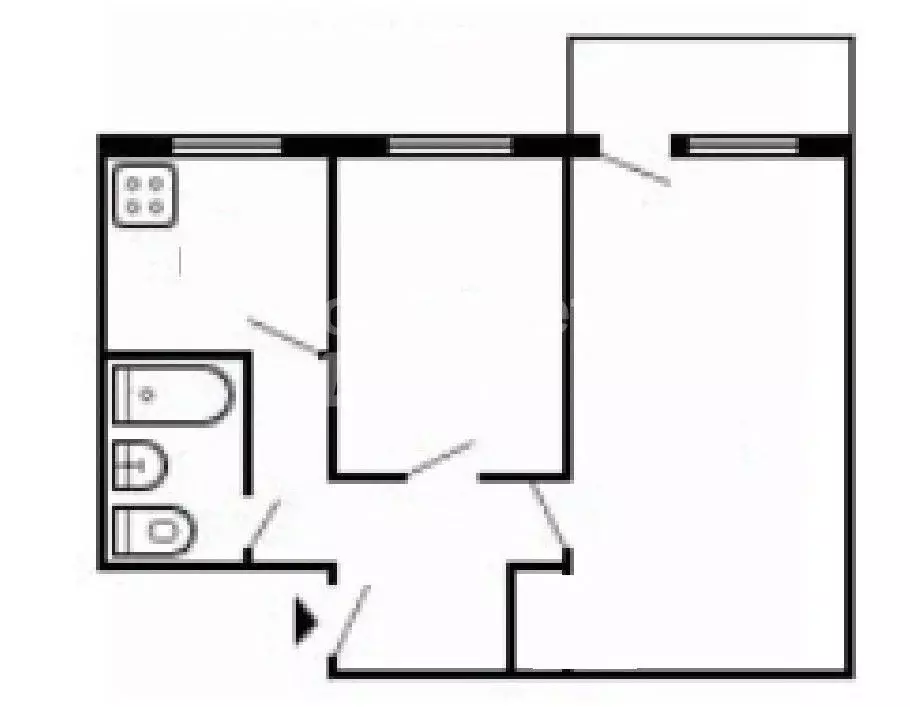 2-к кв. Московская область, Люберцы ул. Кирова, 39А (40.2 м) - Фото 1