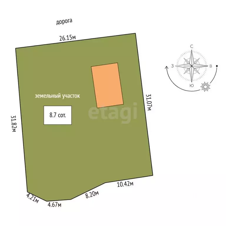 Дом в Саха (Якутия), Якутск Марха мкр, Северная ул., 10 (49 м) - Фото 2