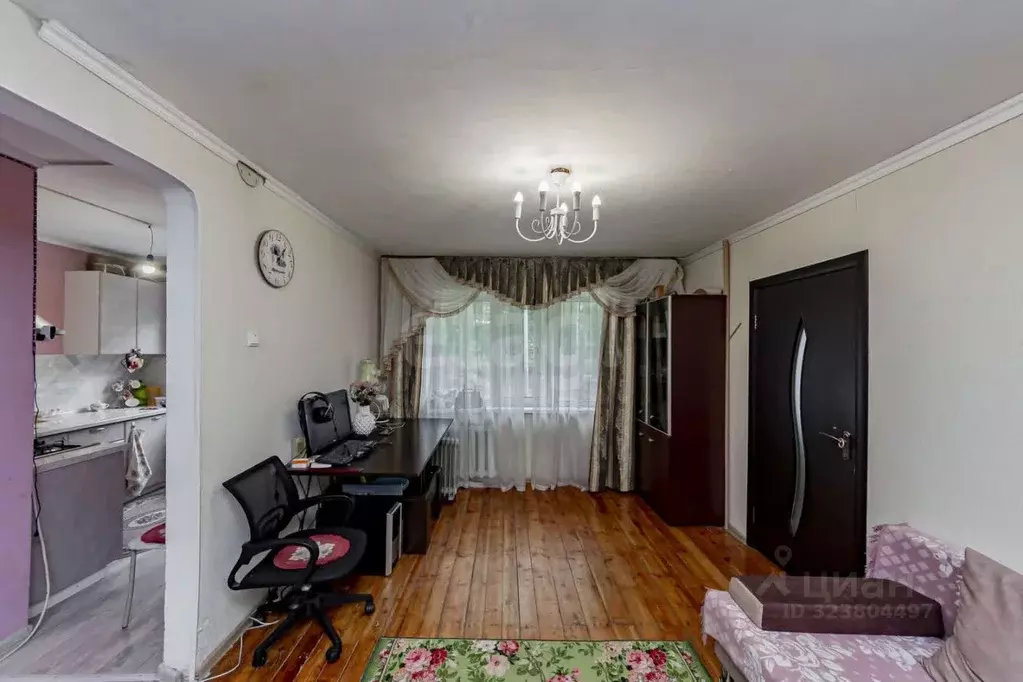 2-к кв. Тюменская область, Тюмень ул. Пермякова, 4 (44.9 м) - Фото 1