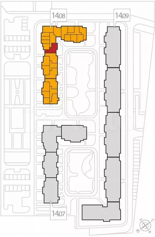 3-к. квартира, 75,8 м, 2/8 эт. - Фото 1