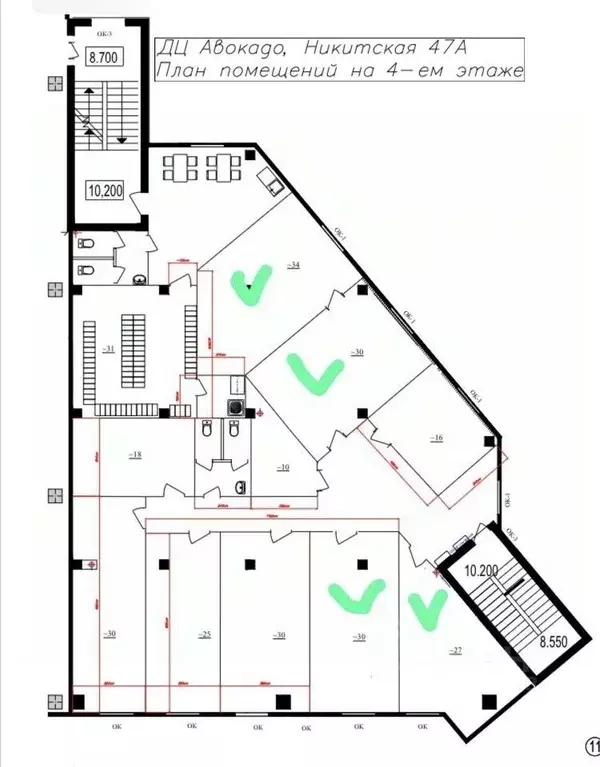 Офис в Костромская область, Кострома Никитская ул., 47А (80 м) - Фото 1