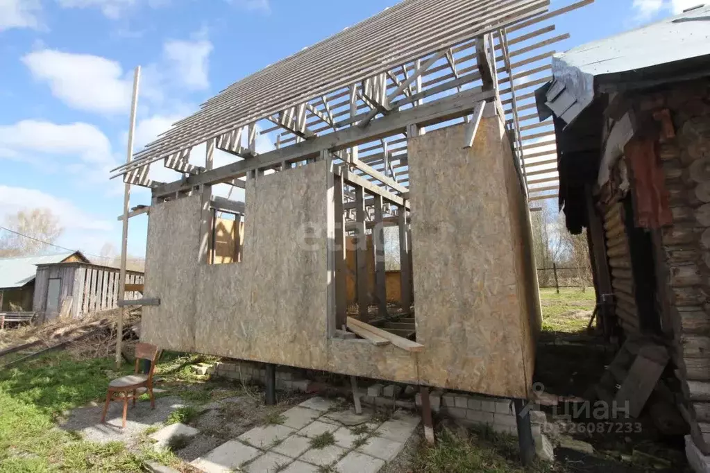 Дом в Вологодская область, Шекснинский муниципальный округ, с. Деревня ... - Фото 2