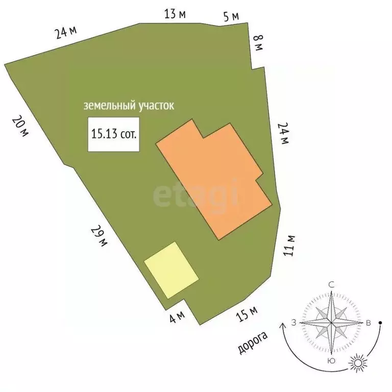 Дом в Саха (Якутия), Якутск Марха мкр, ул. Ярославского, 7/1 (274 м) - Фото 1