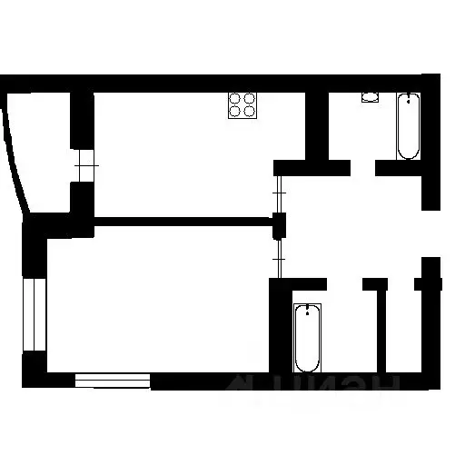 2-к кв. Московская область, Химки Сходня мкр, ул. Микояна, 23к1 (54.5 ... - Фото 2