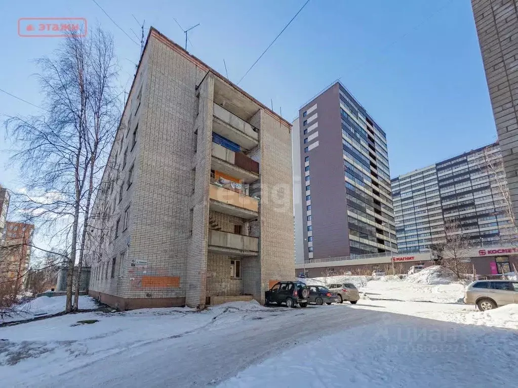 Комната Карелия, Петрозаводск Кемская ул., 15 (17.5 м) - Фото 0