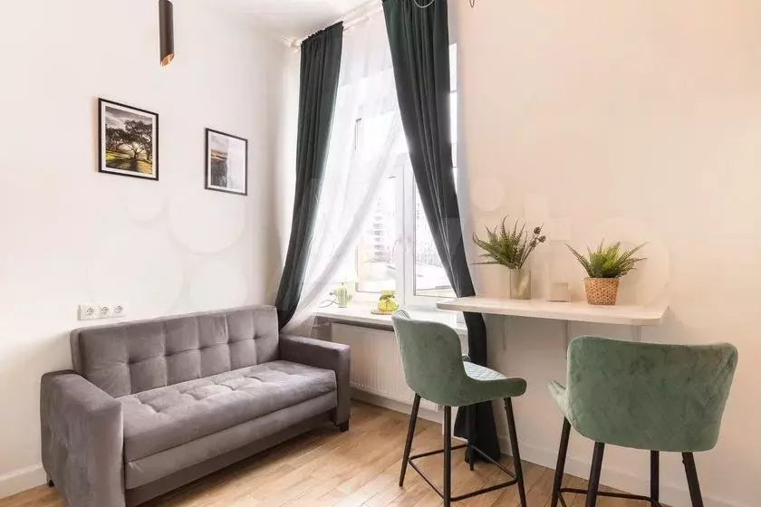 Апартаменты-студия, 25 м, 3/3 эт. - Фото 1