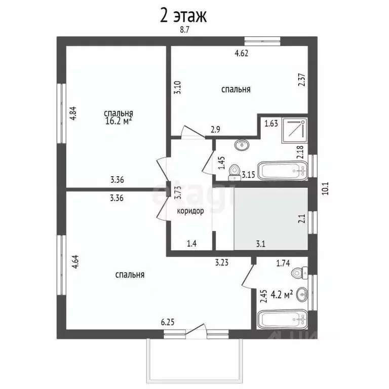 Участок в Крым, Феодосия муниципальный округ, с. Ближнее ул. 1-я ... - Фото 2