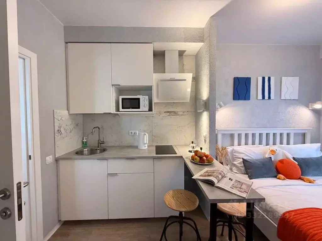 Студия Москва Новодмитровская ул., 2к1А (19.0 м) - Фото 1