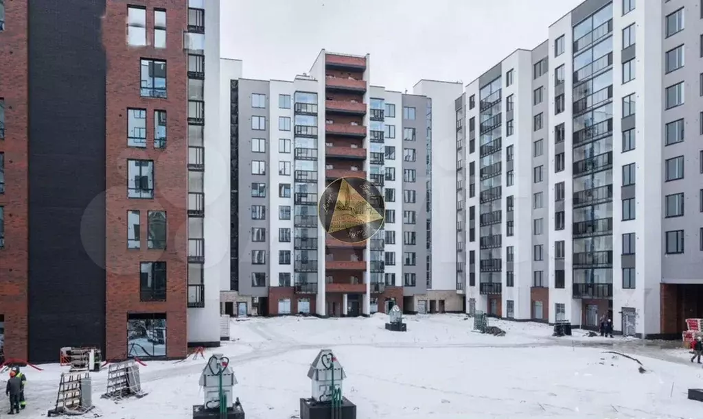 1-к. квартира, 43,3 м, 2/10 эт. - Фото 1