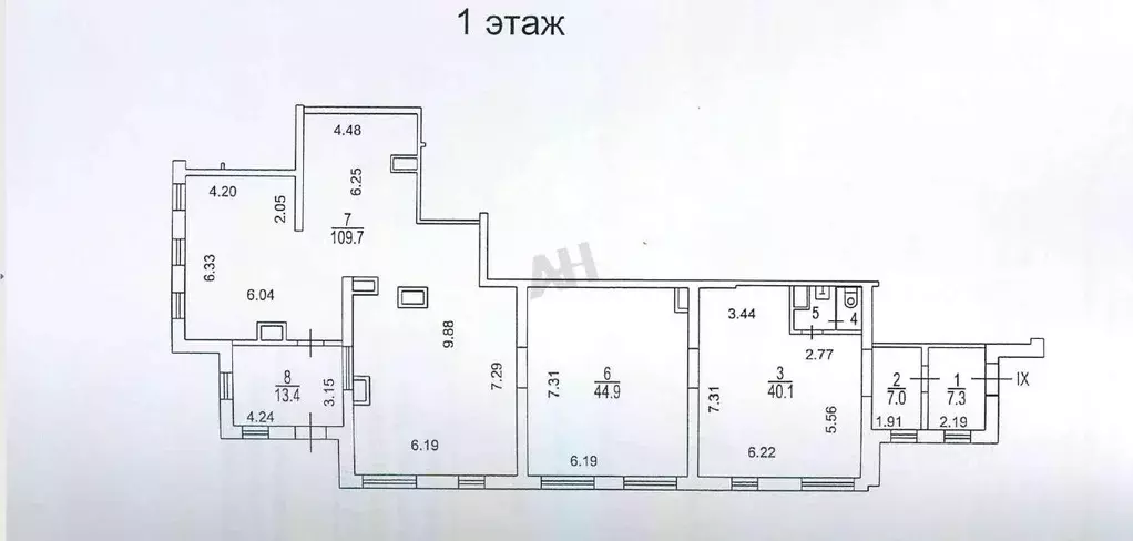 Помещение свободного назначения в Москва Наримановская ул., 8 (226 м) - Фото 2