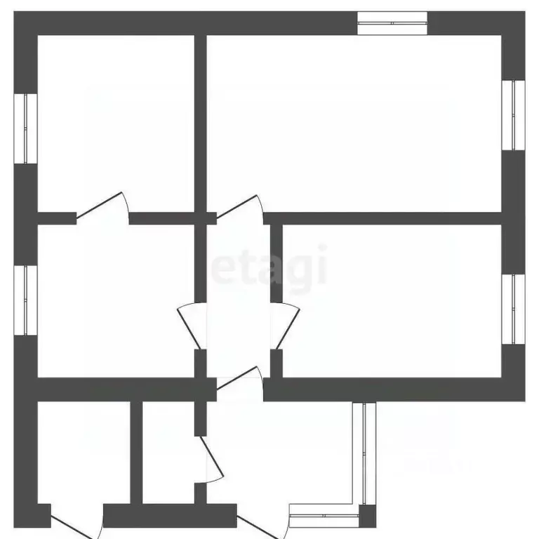 Дом в Крым, Белогорский район, Зеленогорское с/пос, с. Балки ул. ... - Фото 2