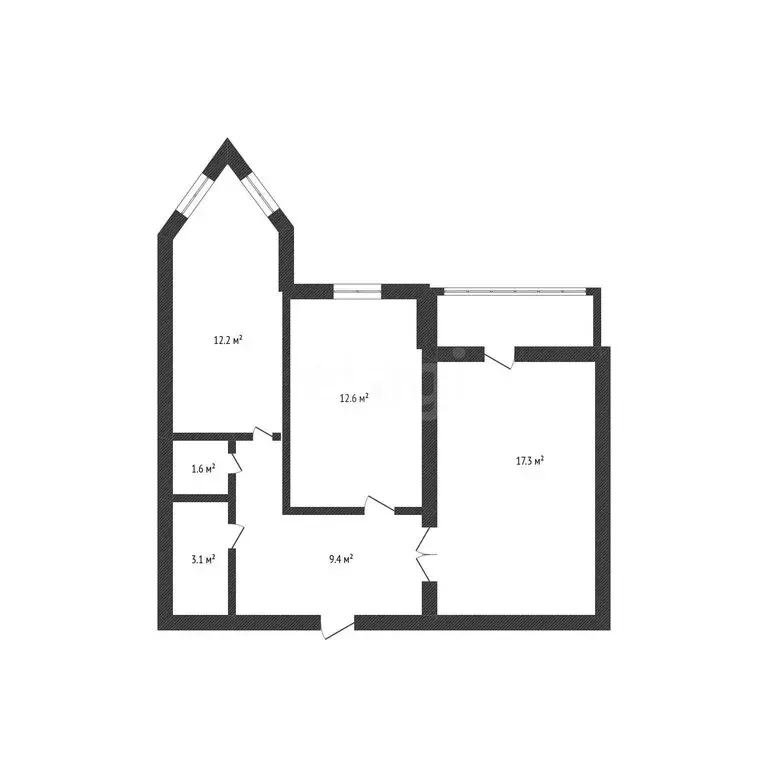 2-комнатная квартира: Нефтекамск, улица Энергетиков, 11Б (56.1 м) - Фото 1