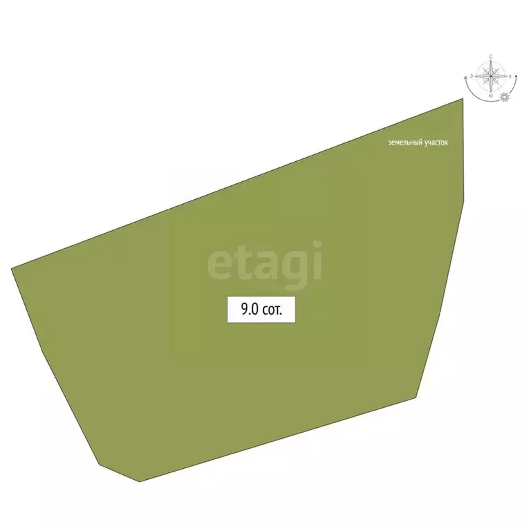 Участок в Алтай, Усть-Канский район, с. Владимировка  (900.0 сот.) - Фото 2