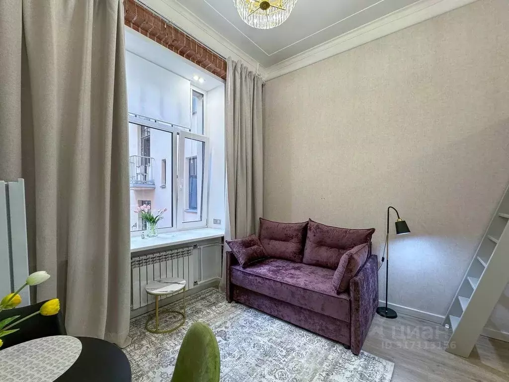 Студия Санкт-Петербург ул. Некрасова, 58 (20.0 м) - Фото 0