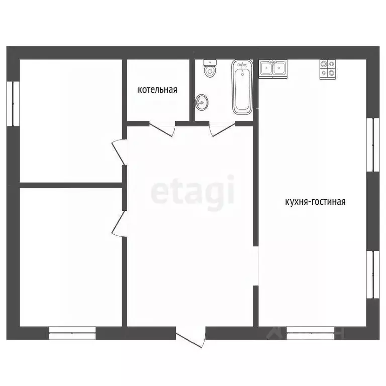 Дом в Ярославская область, Некрасовское рп ул. Луговая, 11 (100 м) - Фото 2