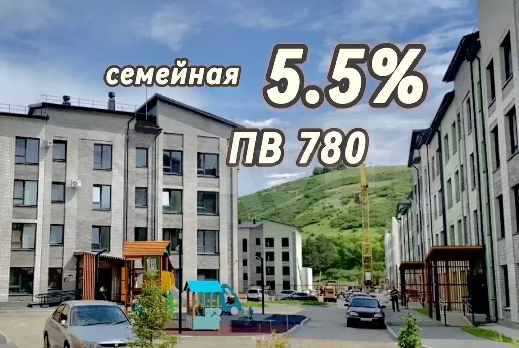2-к. квартира, 39,3 м, 2/4 эт. - Фото 0