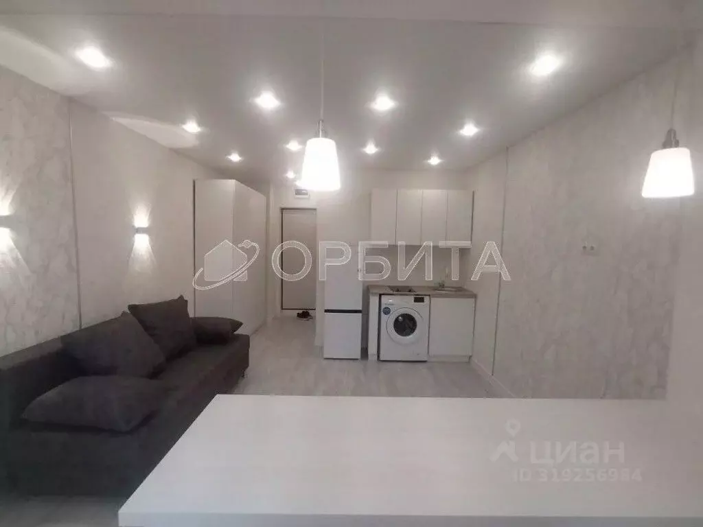 Студия Тюменская область, Тюмень ул. Газовиков, 18 (21.3 м) - Фото 1