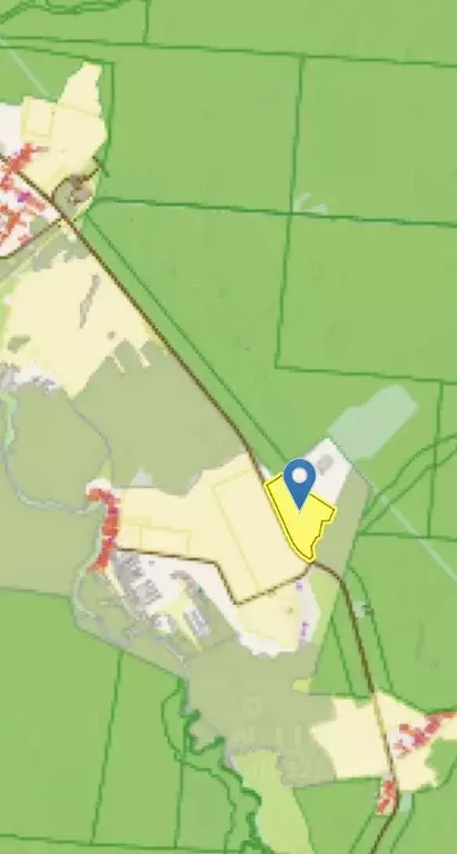 Участок в Марий Эл, Килемарский муниципальный округ, д. Некрасово  ... - Фото 2