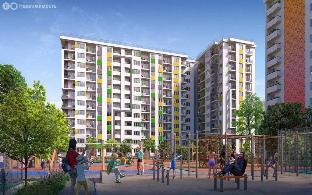 3-комнатная квартира: Сириус, улица Акаций, 34к8 (40 м) - Фото 1