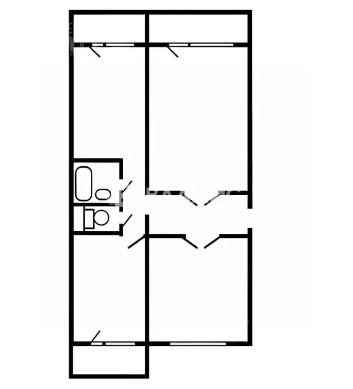 3-к кв. Москва Лебедянская ул., 30 (80.4 м) - Фото 2