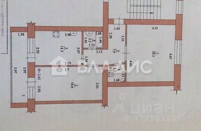 2-к кв. Краснодарский край, Ейск ул. Плеханова, 16 (60.3 м) - Фото 2