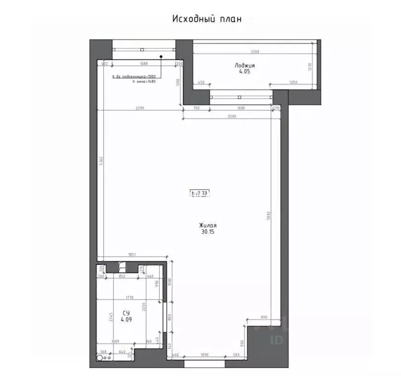 1-к кв. Приморский край, Владивосток ул. Зеленый Бульвар, 27к2 (38.3 ... - Фото 2
