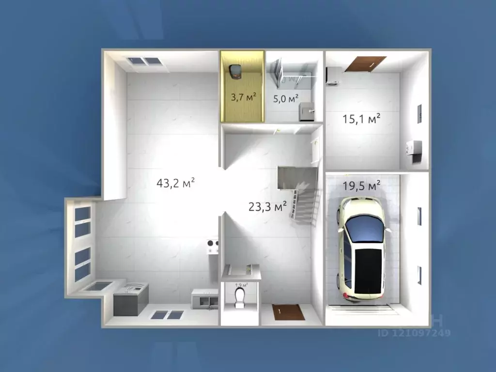 Коттедж в Астраханская область, Астрахань ул. 6-я Березовая, 11 (215 ... - Фото 2