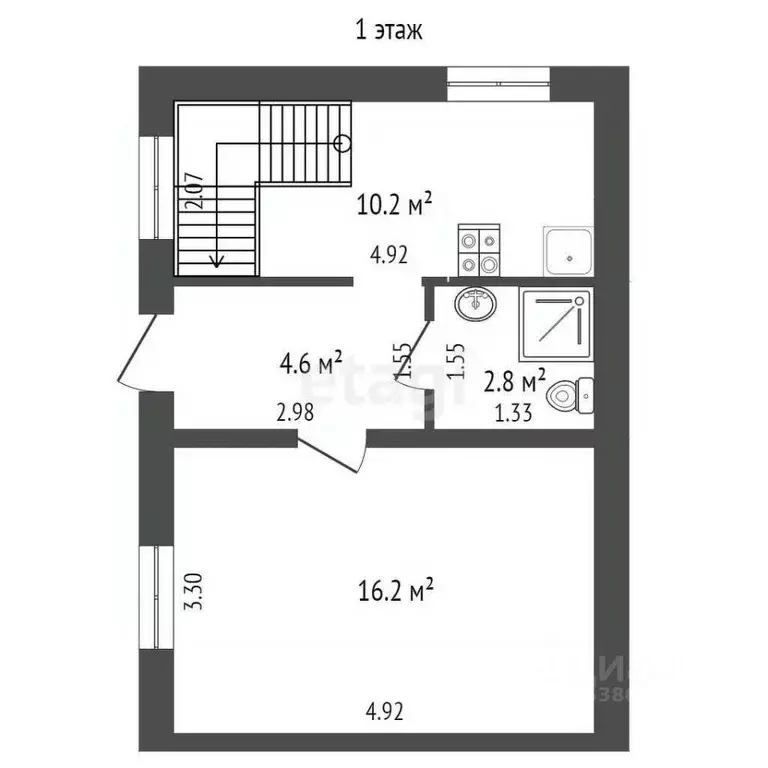 3-к кв. Ростовская область, Ростов-на-Дону Советская ул., 21 (68.0 м) - Фото 1