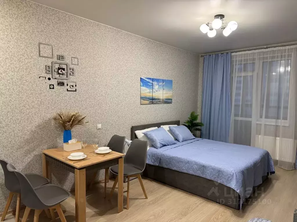 Студия Санкт-Петербург пос. Парголово, Заречная ул., 10 (30.0 м) - Фото 1