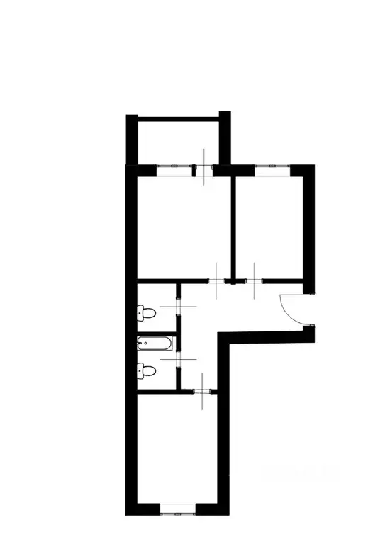 2-к кв. Татарстан, Казань ул. Рауиса Гареева, 90к1 (61.0 м) - Фото 1