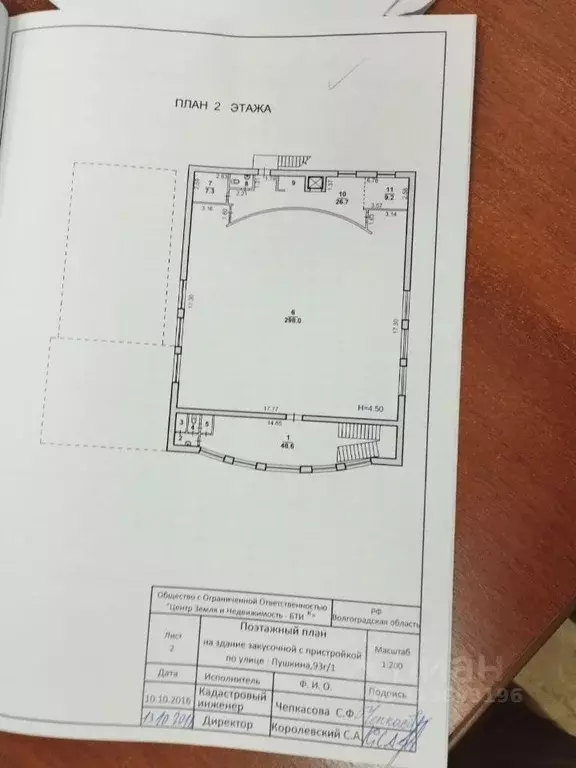 Помещение свободного назначения в Волгоградская область, Волжский ул. ... - Фото 2