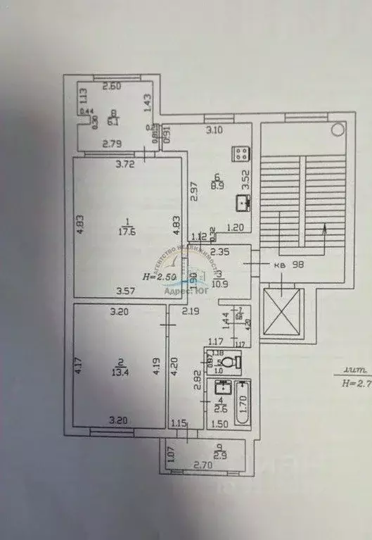 2-к кв. Краснодарский край, Анапа ул. Ивана Голубца (64.2 м) - Фото 2
