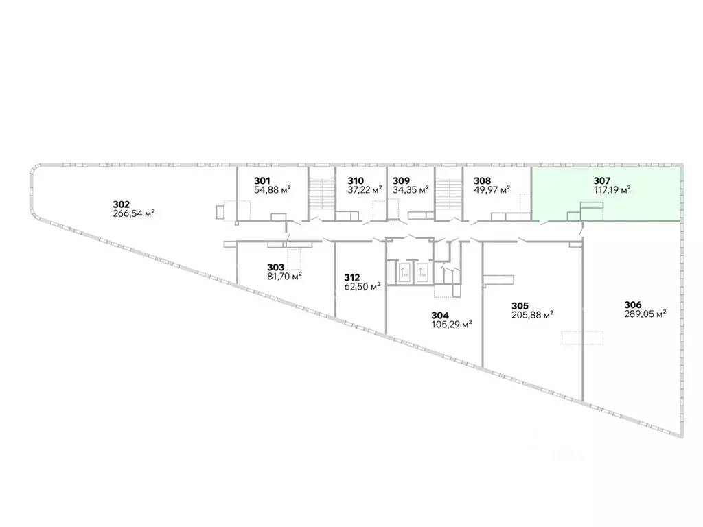 Офис в Санкт-Петербург Гранитная ул., 51 (117 м) - Фото 2