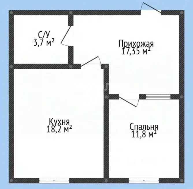 2-к кв. Дагестан, Махачкала ул. Ахульго, 49 (52.0 м) - Фото 2
