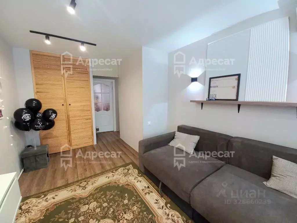 2-к кв. Волгоградская область, Городище рп ул. Гагарина, 17 (44.9 м) - Фото 1