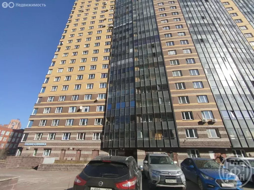 Квартира-студия: посёлок Парголово, улица Фёдора Абрамова, 4 (31 м) - Фото 1