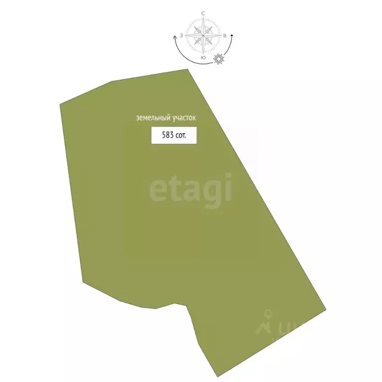 Участок в Вологодская область, Кадуйский муниципальный округ, д. Уйта  ... - Фото 2