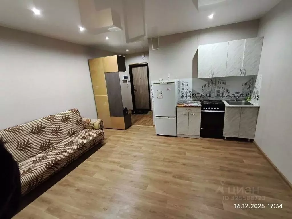 Студия Курганская область, Курган Заозерный жилрайон, 7-й мкр, 25 ... - Фото 1